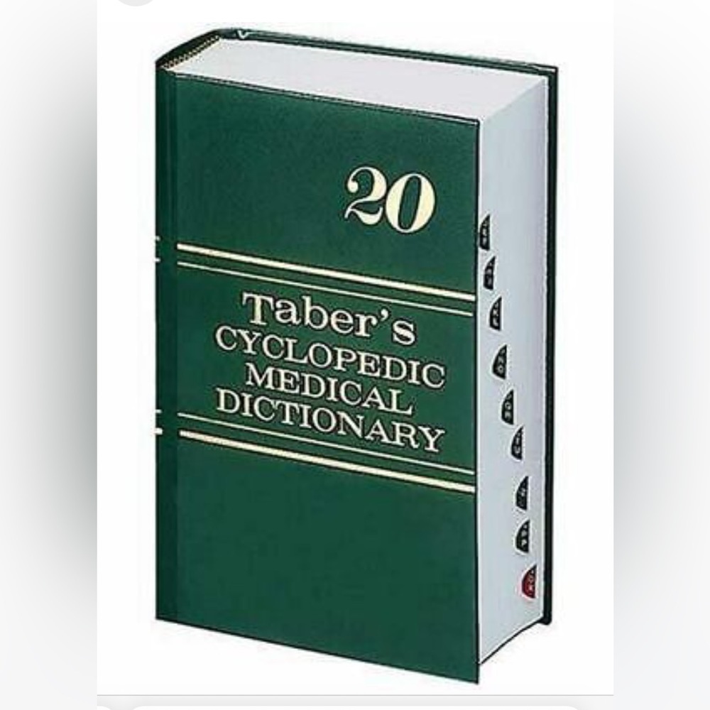 Taber's Cyclopedic Medical Dictionary: 20th Edition (Thumb Index)
